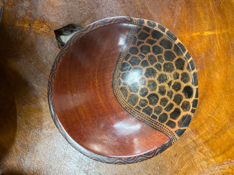 Mahogany Handmade Wooden Bowl