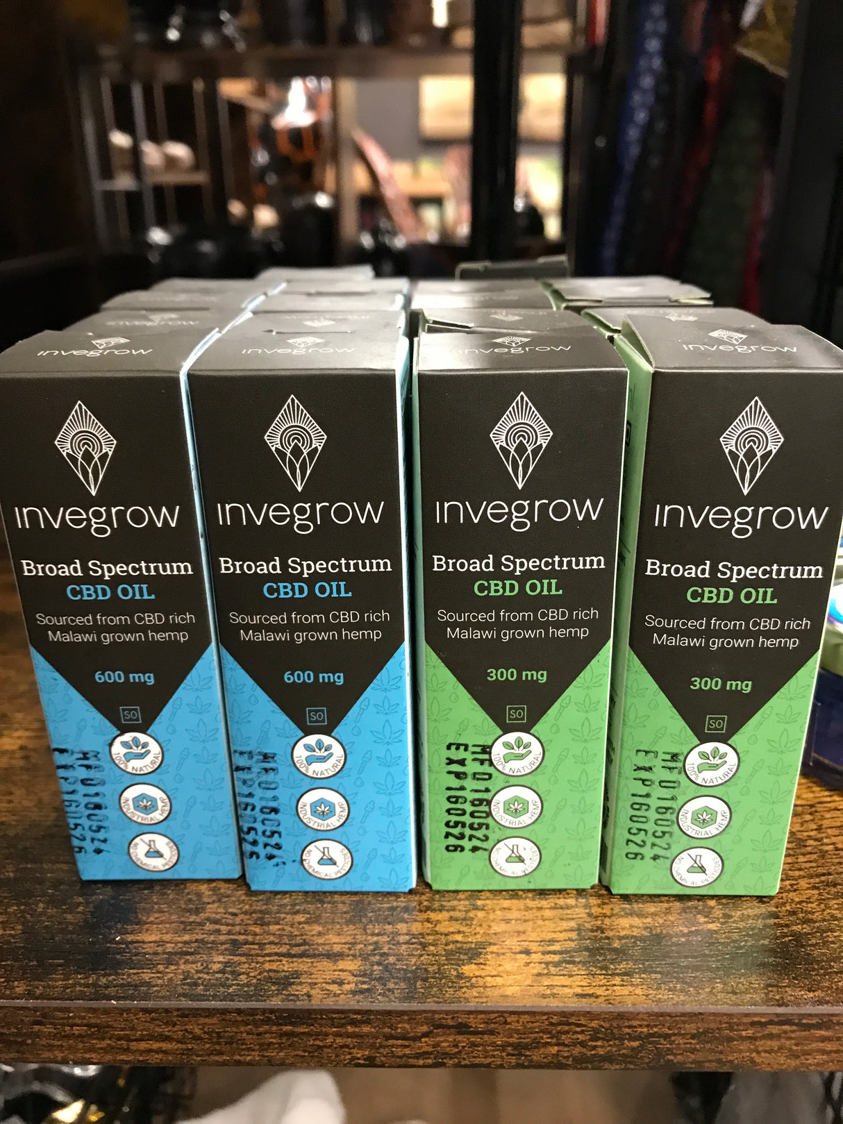 Invegrow Broad Spectrum CBD Oil 30ml (Malawi)