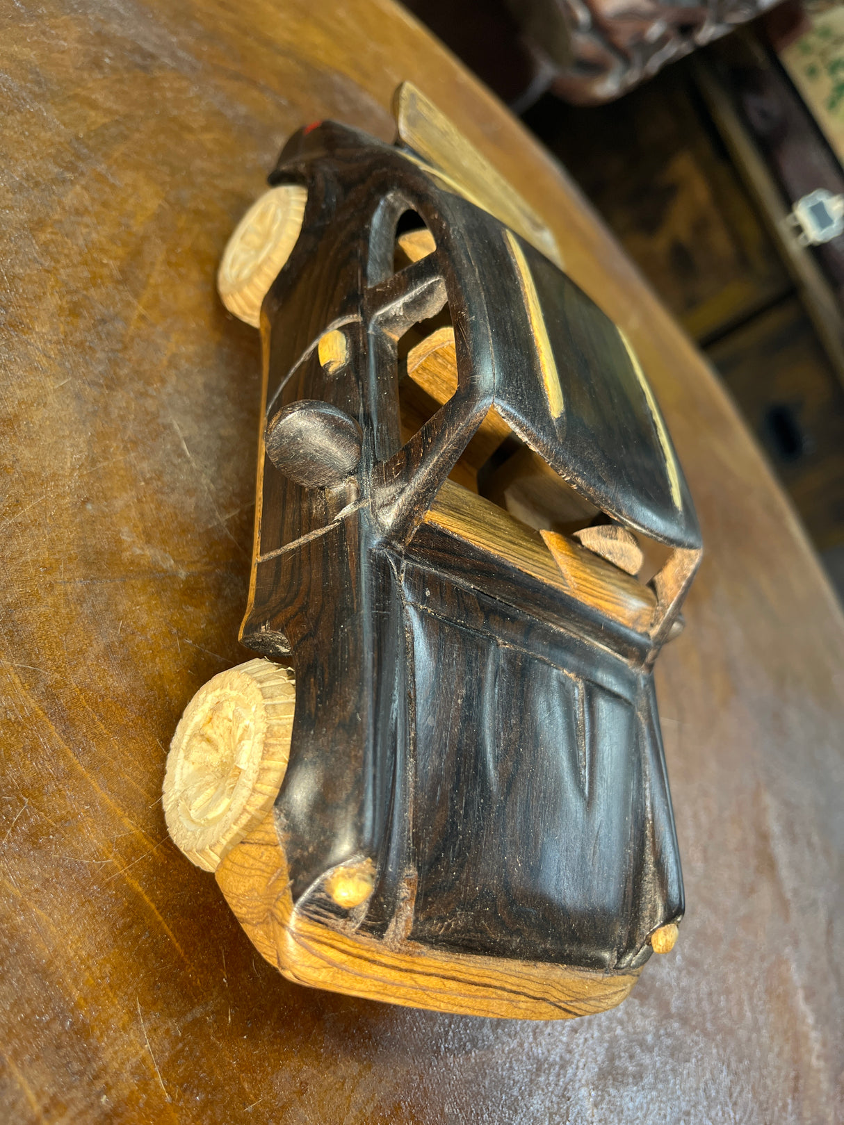 Porsche 911 Mini V1.1 Hand Carved Ebony