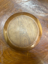 Mahogany Handmade Wooden Tray / Snack Dish / Coins / Jewellery / Salad Bowl