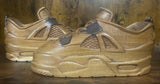 Pair of Jordan 4 V1.2 Hand Carved Mahogany Display Piece