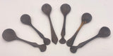 Hand Carved Ebony Spoons