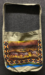 Two Prints Cloth Tote-bag