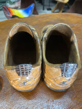 Pair of Jordan 4 V1.1 Hand Carved Mahogany Display Piece