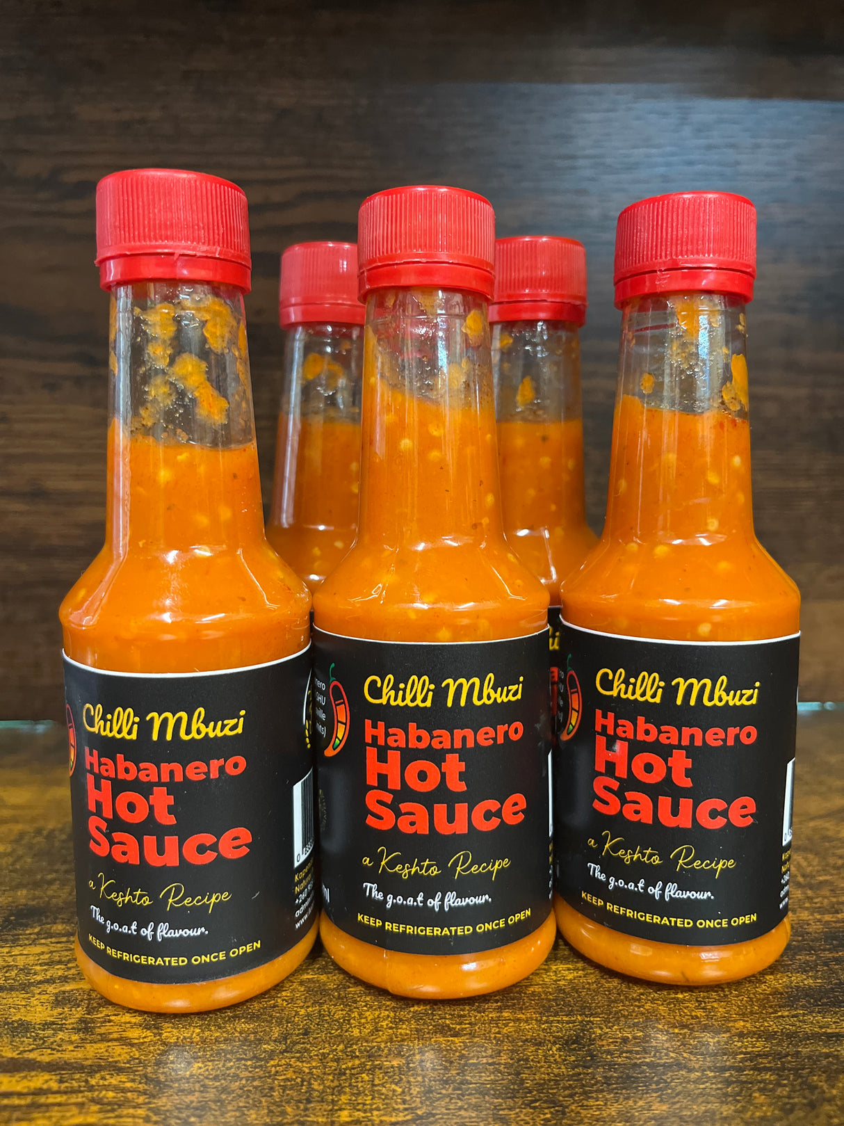 Chilli Mbuzi Habanero Hot Sauce