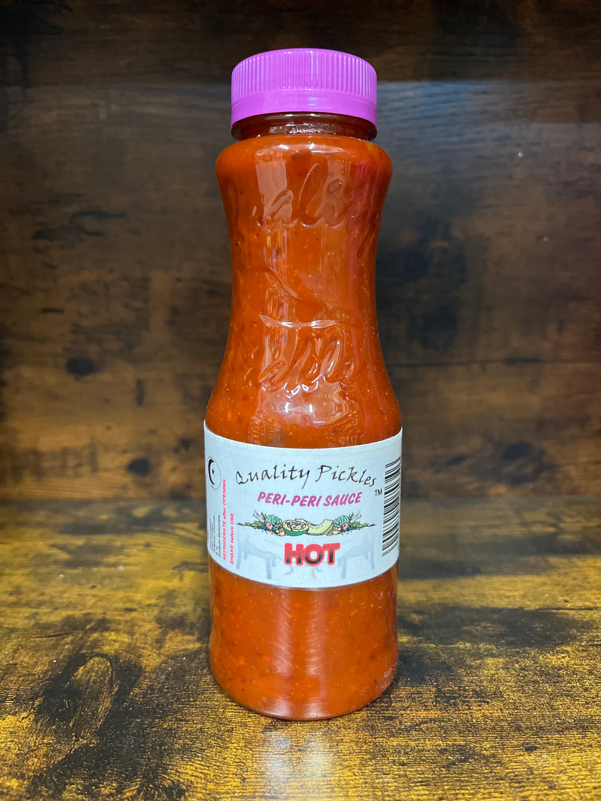 Quality Pickles Peri Peri Hot Sauce 350ml