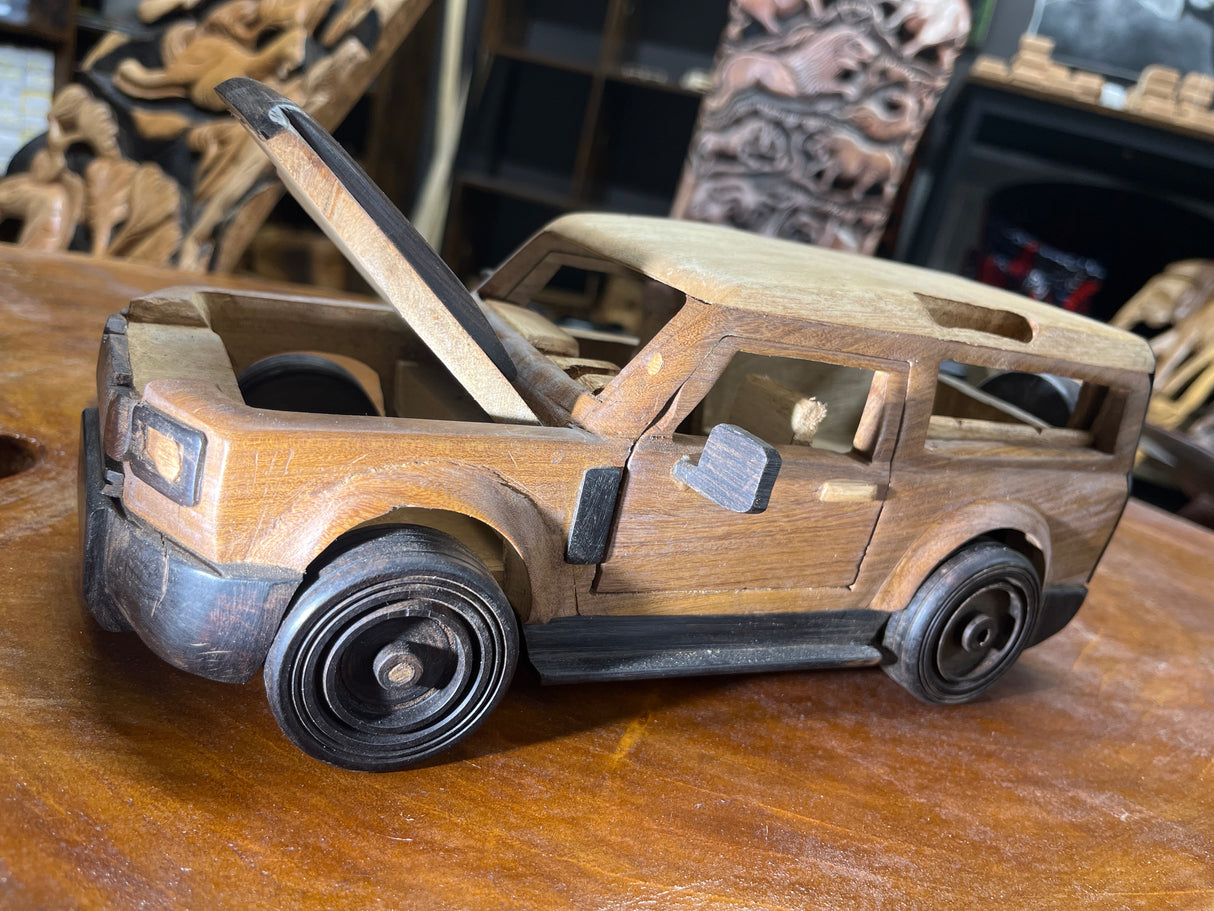 Landrover Defender V2.1 Hand Carved Mahogany with Ebony