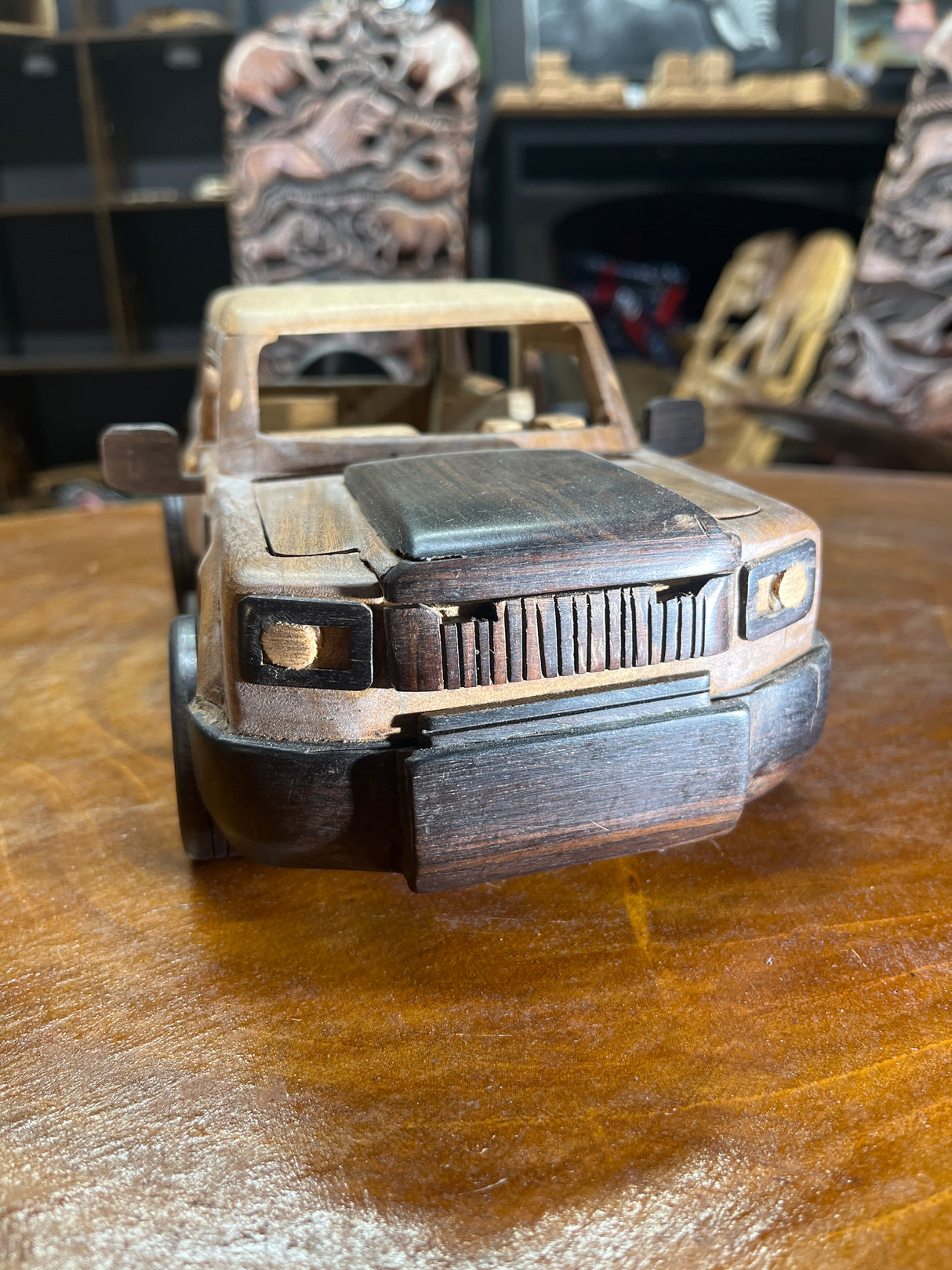 Landrover Defender V2.1 Hand Carved Mahogany with Ebony