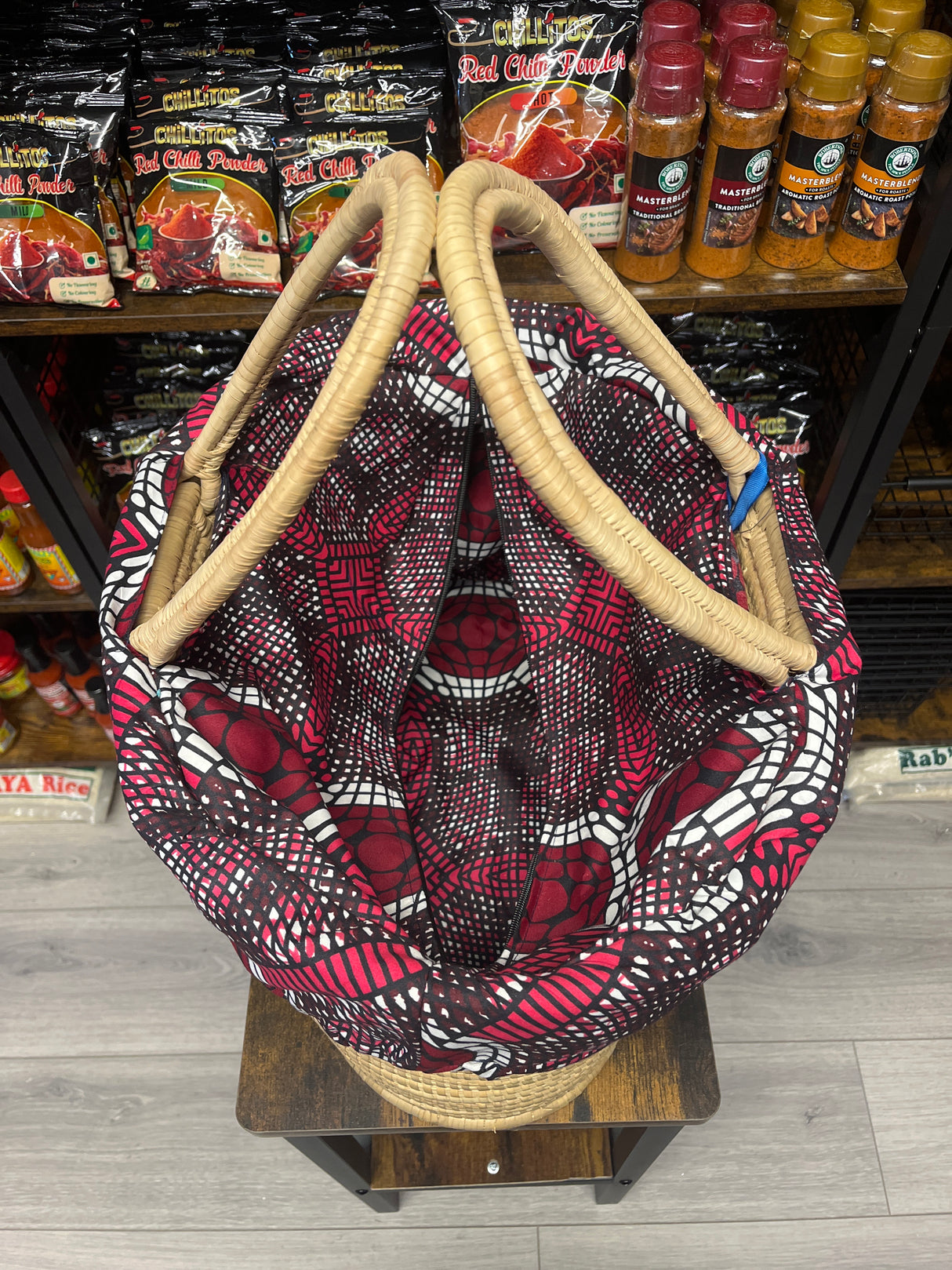 Effie V Large Wicker Basket