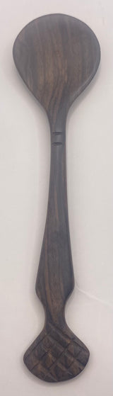 Hand Carved Ebony Spoons