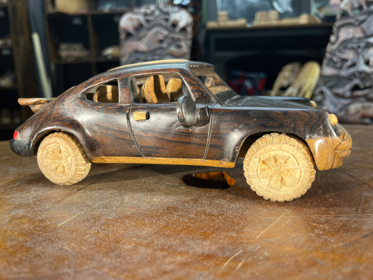 Porsche 911 Mini V1.1 Hand Carved Ebony