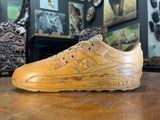 Single Shoe Nike Air Max 90 V1.1 Hand Carved Mahogany Display Piece
