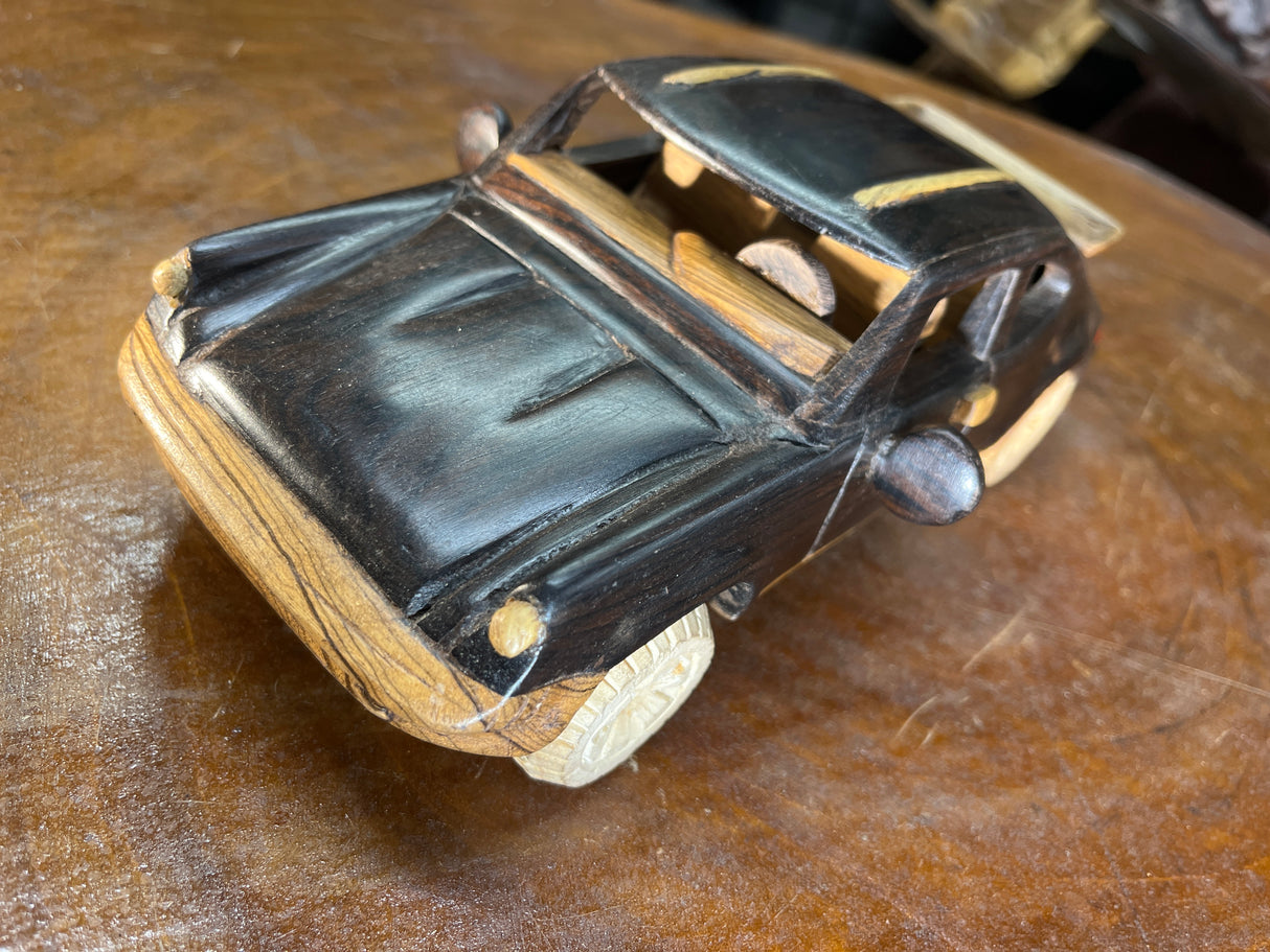 Porsche 911 Mini V1.1 Hand Carved Ebony
