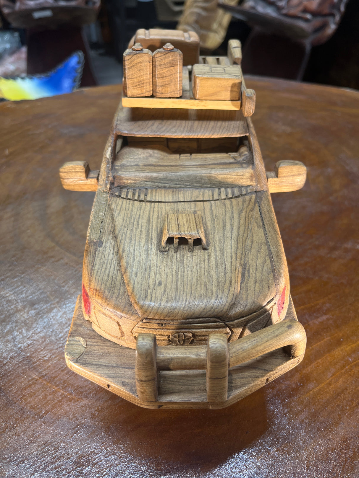 Toyota Landcruiser Prado V1.1 Hand Carved Mahogany