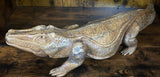 Hand Carved Mahogany Satisfied Komodo