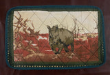 Animal Painted Placemats with Serviettes