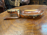 Handmade Wooden Giraffe Dish Medium