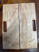Handcrafted Malawi Bawo Game 52x20x5cm