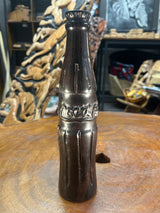 Polished Ebony Hand Carved Coca-Cola (Coke) Bottle (Tanzania)