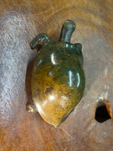 Green Stone Turtle Handmade In Malawi