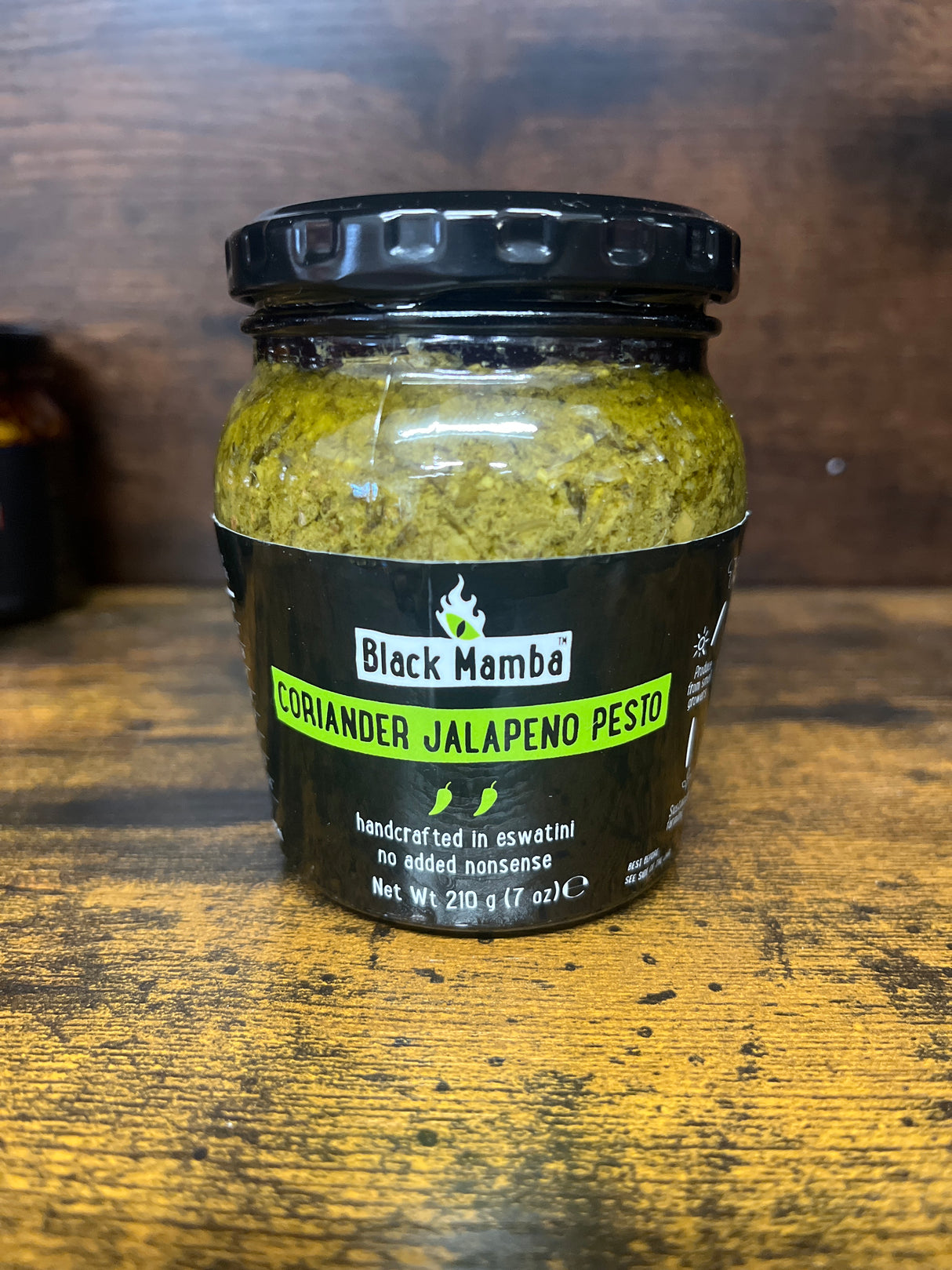 Black Mamba Coriander Jalapeño Pesto