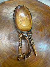 Handmade Wooden Giraffe Dish