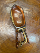 Handmade Wooden Giraffe Dish Medium
