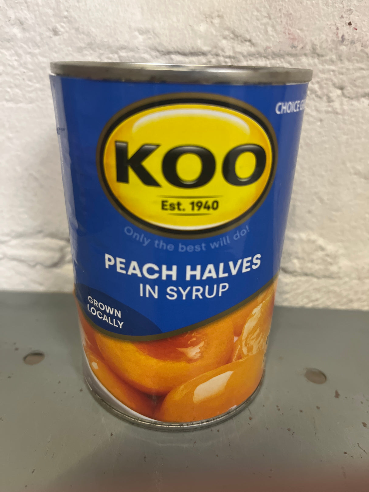 Koo Peach Halves 410g Can