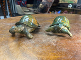 Green Stone Turtle Handmade In Malawi
