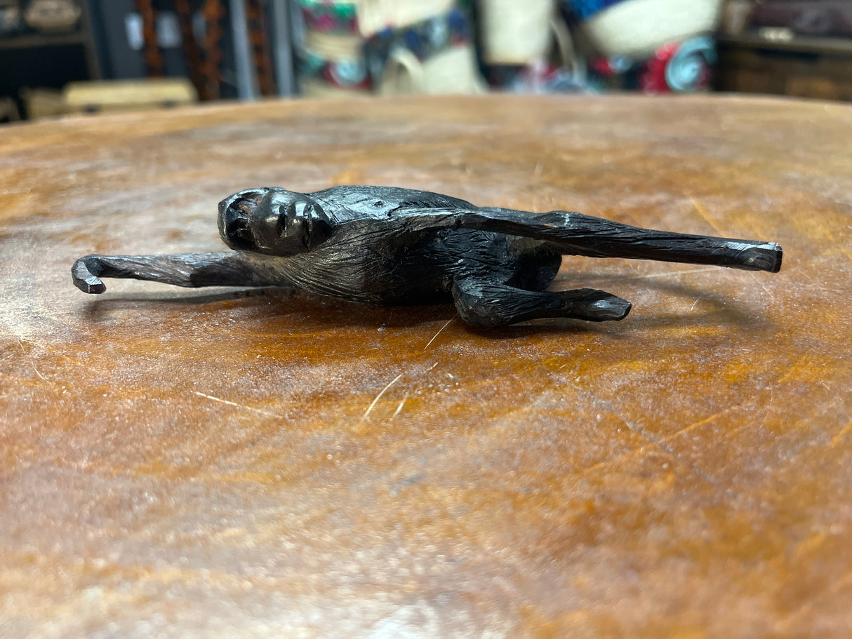 Hanging Monkeys Ebony Hand Carved