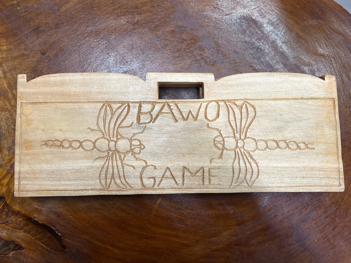Handcrafted Malawi Bawo Game 52x20x5cm
