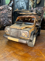 Classic Landrover Defender V3.2 Hand Carved Mahogany with Ebony