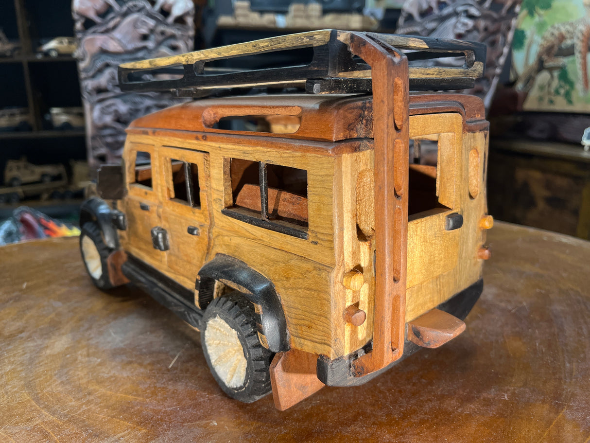 Classic Landrover Defender V3.2 Hand Carved Mahogany with Ebony