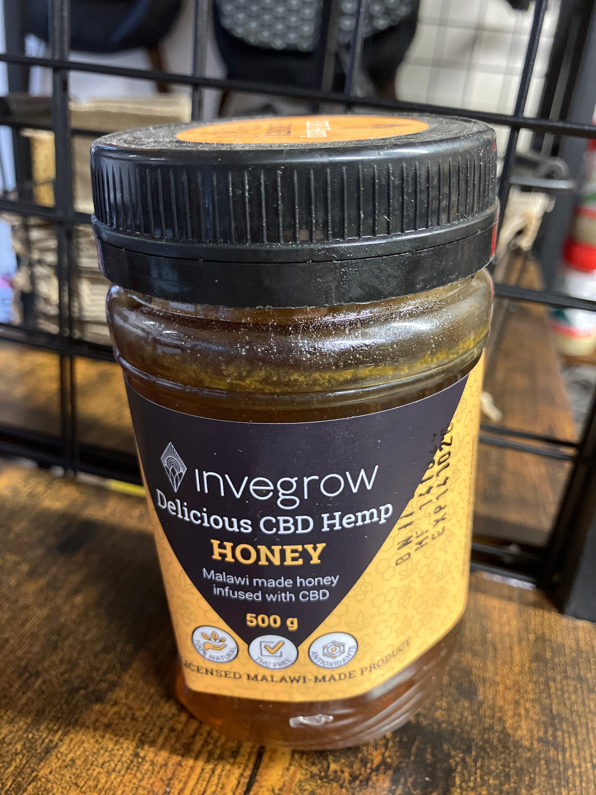 Invegrow CBD Hemp Honey 500g