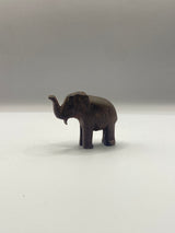 Mini Hand Carved Wooden Elephant