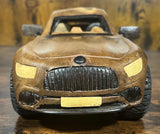 Mahogany and Ebony Mercedes Display Model Piece
