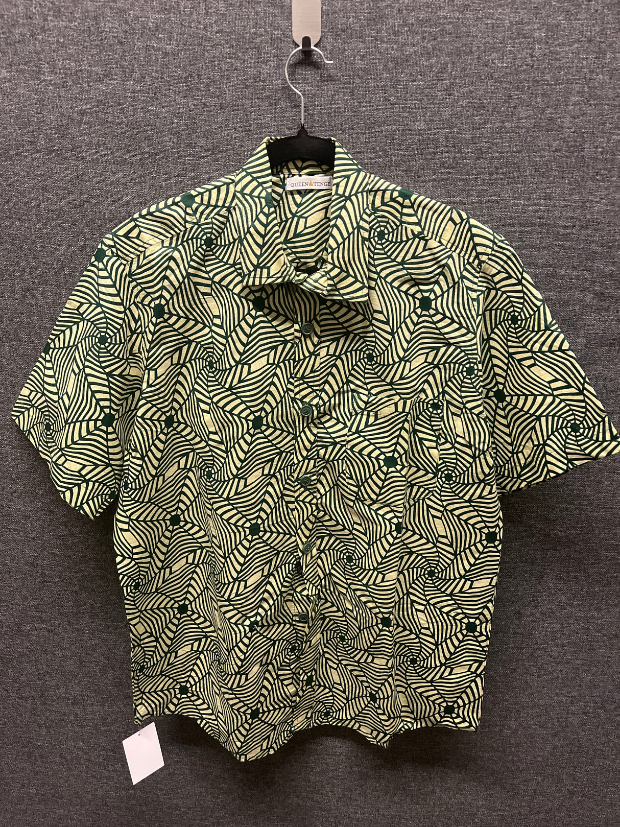 Queen Tenge - Chitenge Button Shirt