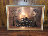 Horses In Copper