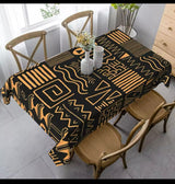African Themed Table Cloth 140 x 140cm