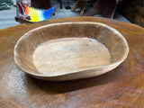 Hand carved Wooden Serving / Salad Tray