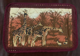 Animal Painted Placemats with Serviettes