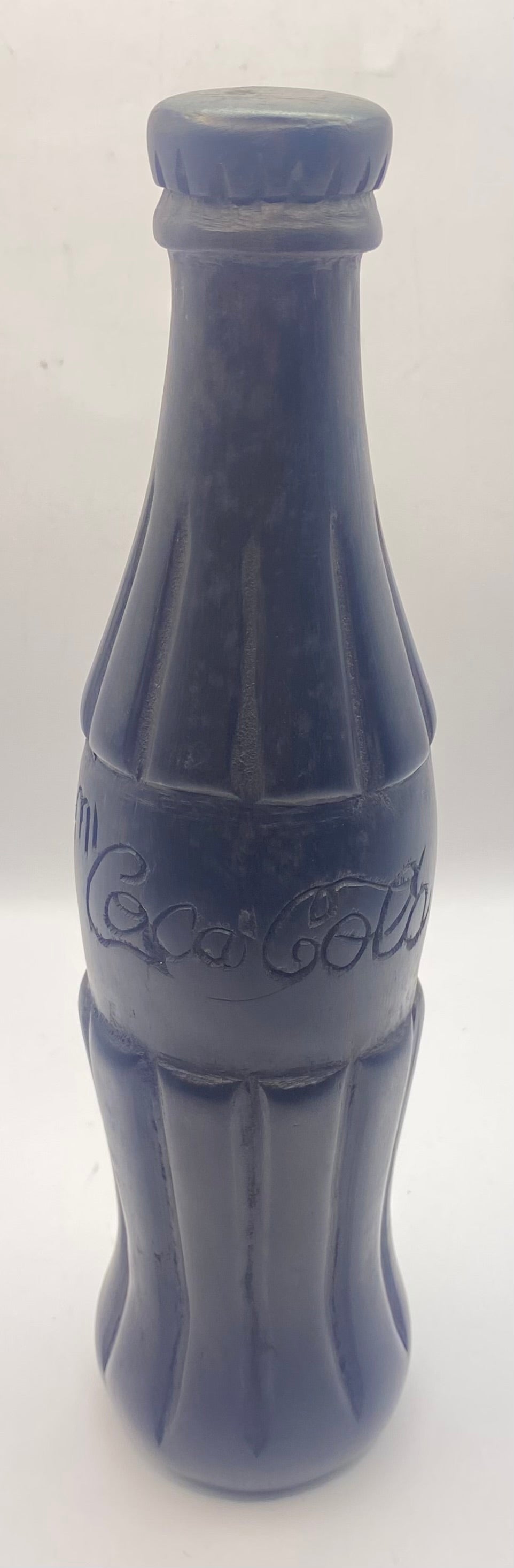 Hand Carved Coke, Sprite, Fanta Bottle (Malawi)