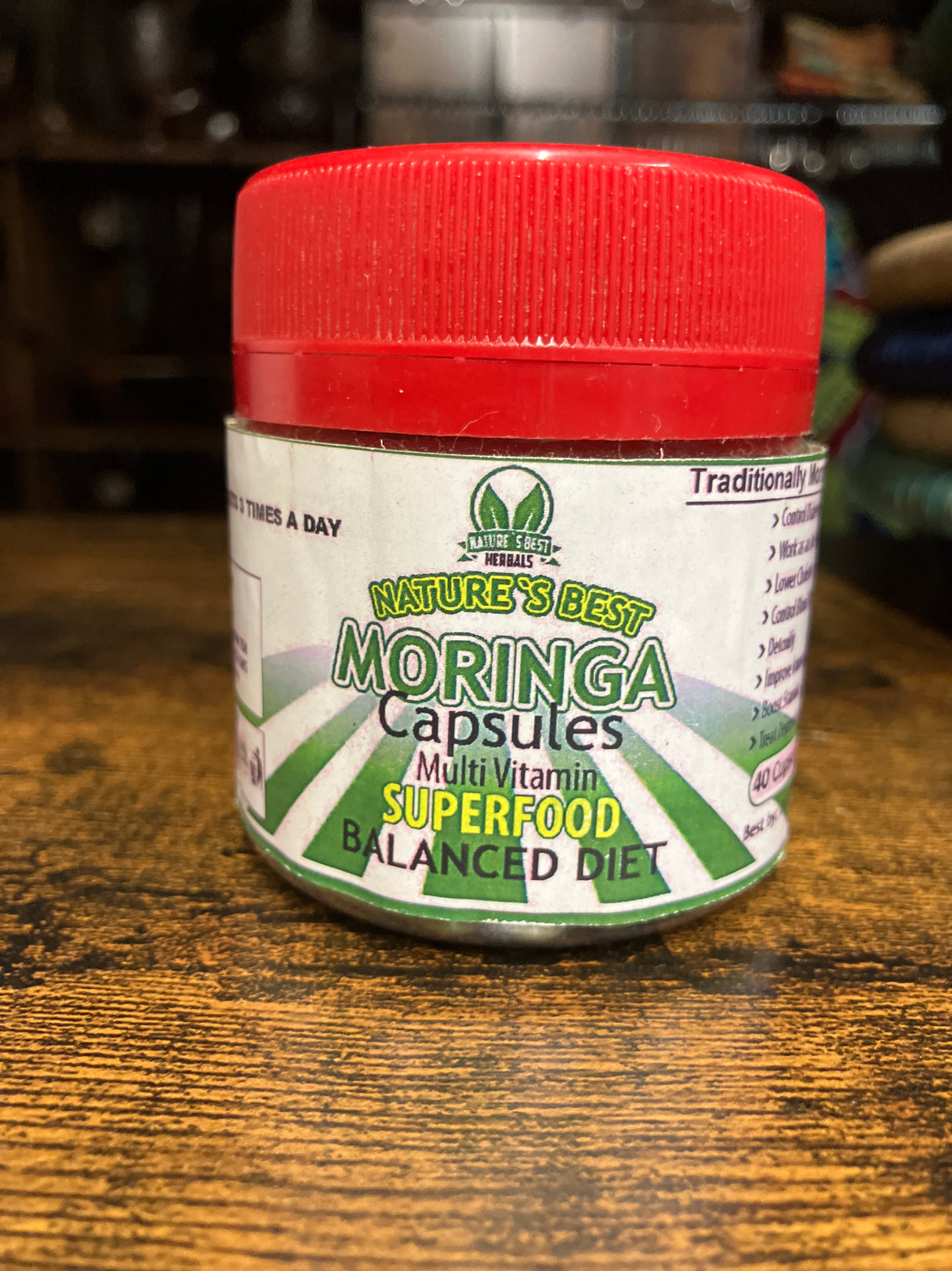 Nature's Best Moringa Capsules (40 capsules)