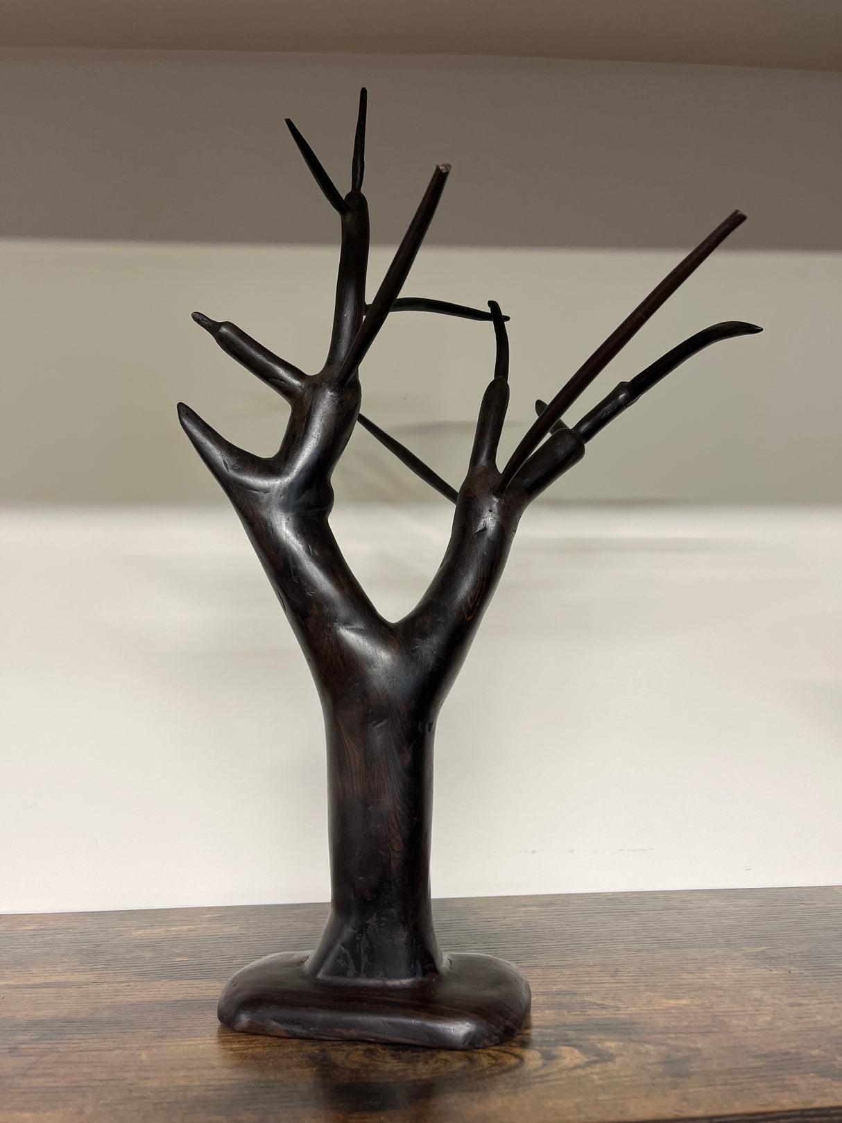 Hand Carved Ebony ‘Dead Tree’
