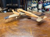 Hand Carved Wooden Aeroplane