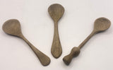 Hand Carved Mahogany Spoons