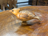 Mahogany Hand Carved Beautiful Bird