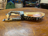Handmade Wooden Giraffe Dish Light Colour Medium Size