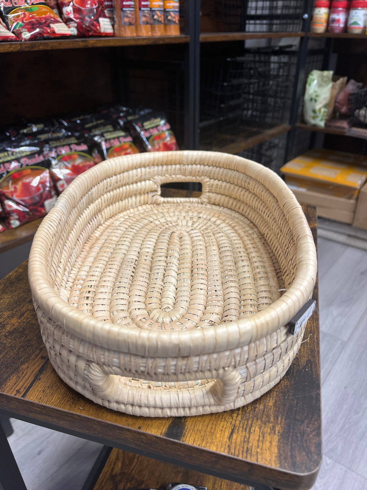 Effie V - Oval Tray Plain
