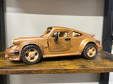 Porsche 911 V2.1 Hand Carved Mahogany